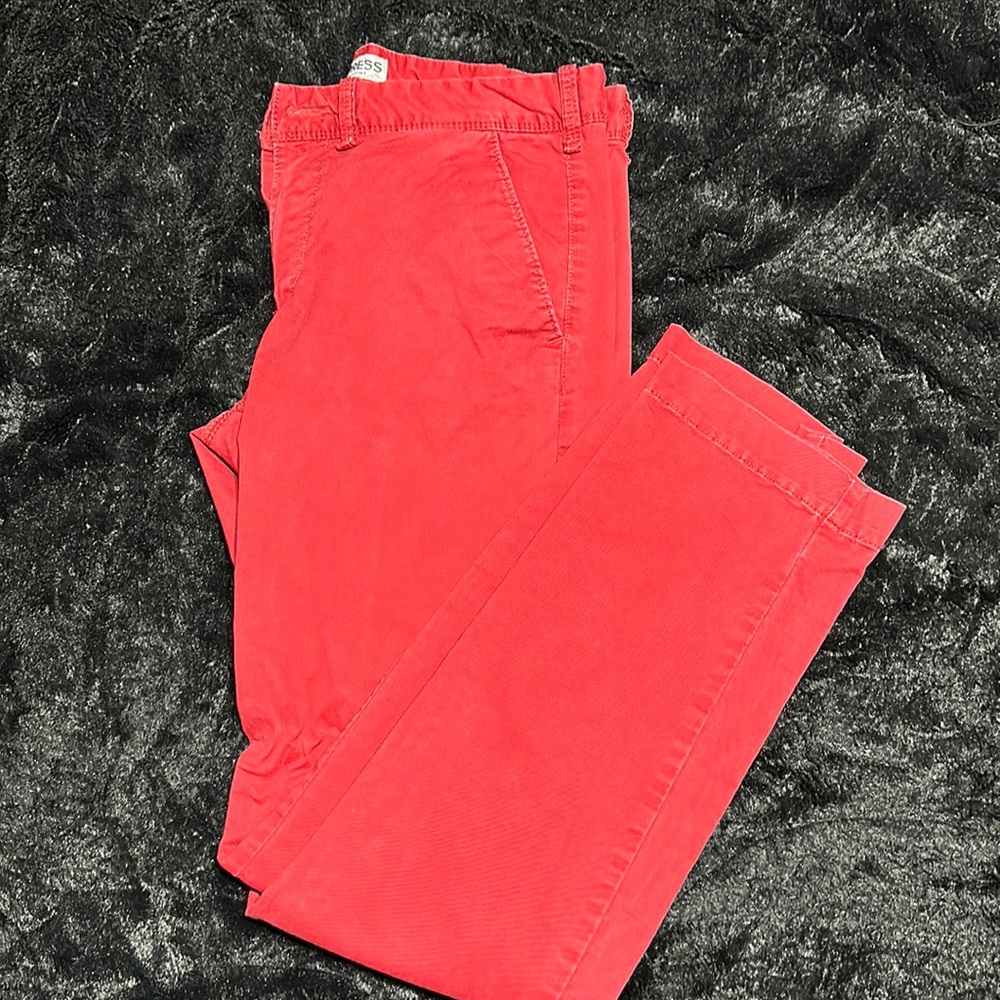 Red Express pants. 30x32